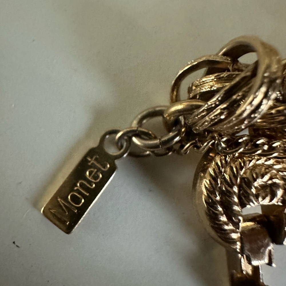 Monet Gold Rope Chain Bracelet - Picture 4 of 4